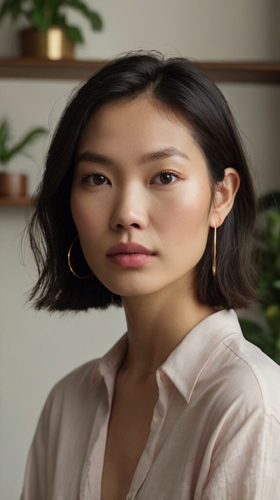 The Classic Long A-Line Bob