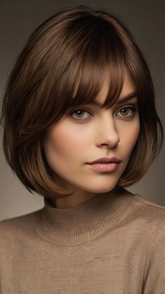 The Classic Razor Bob with Invisible Layers