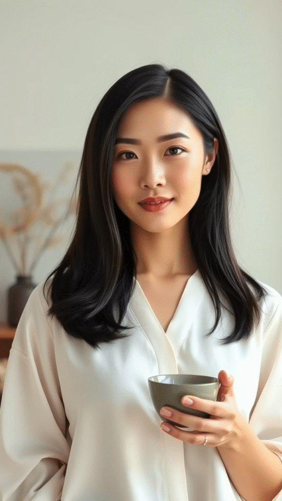 Asian-Inspired C-Curve Layers