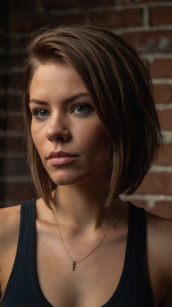 The Blunt Bob with Undercut