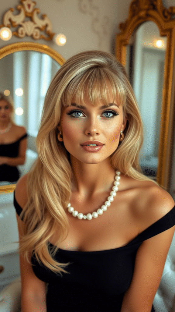 Bardot Bangs