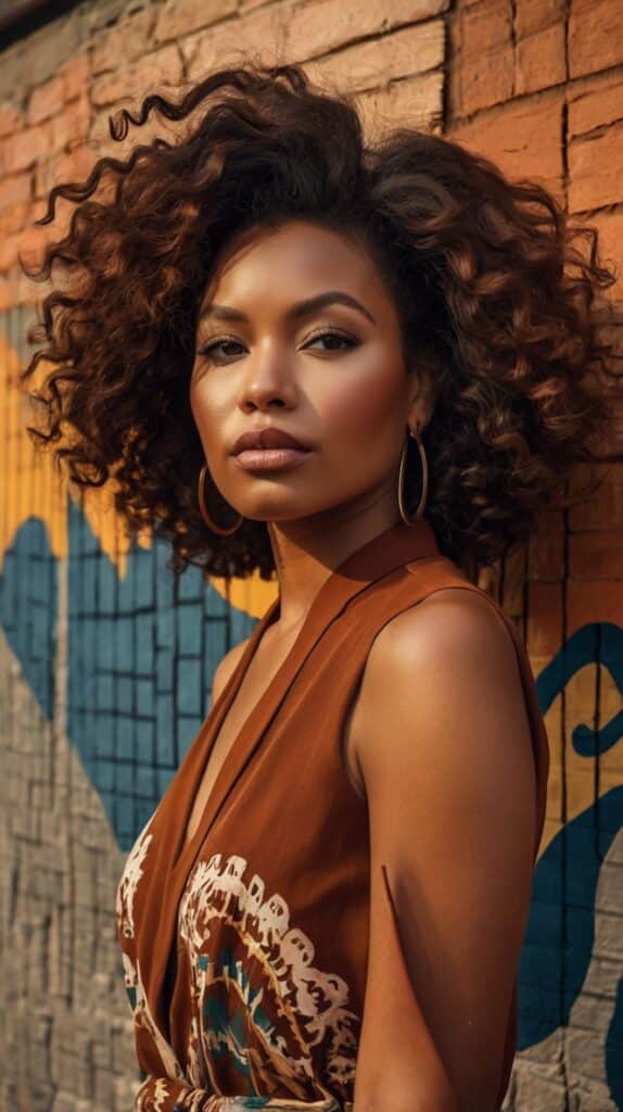Layered A-Line for Thick Hair