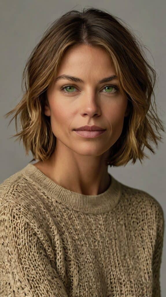The Razor Cut Bob with Face-Framing Pieces