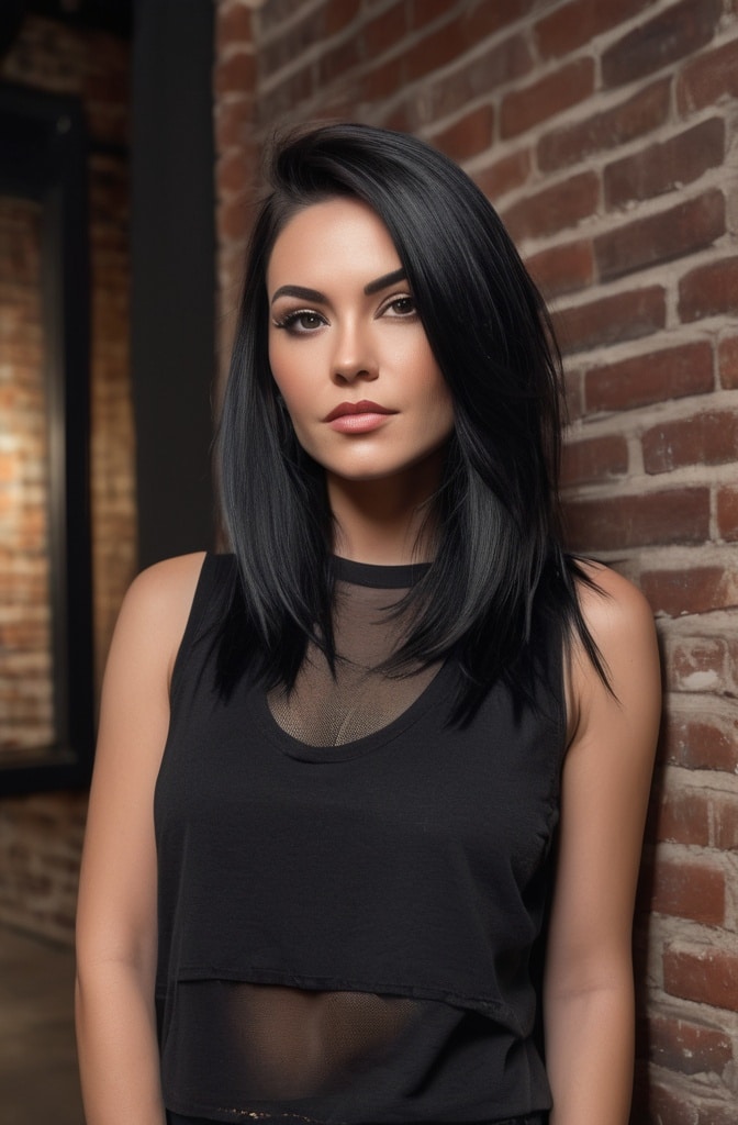 Long Layers with Razor Cutting