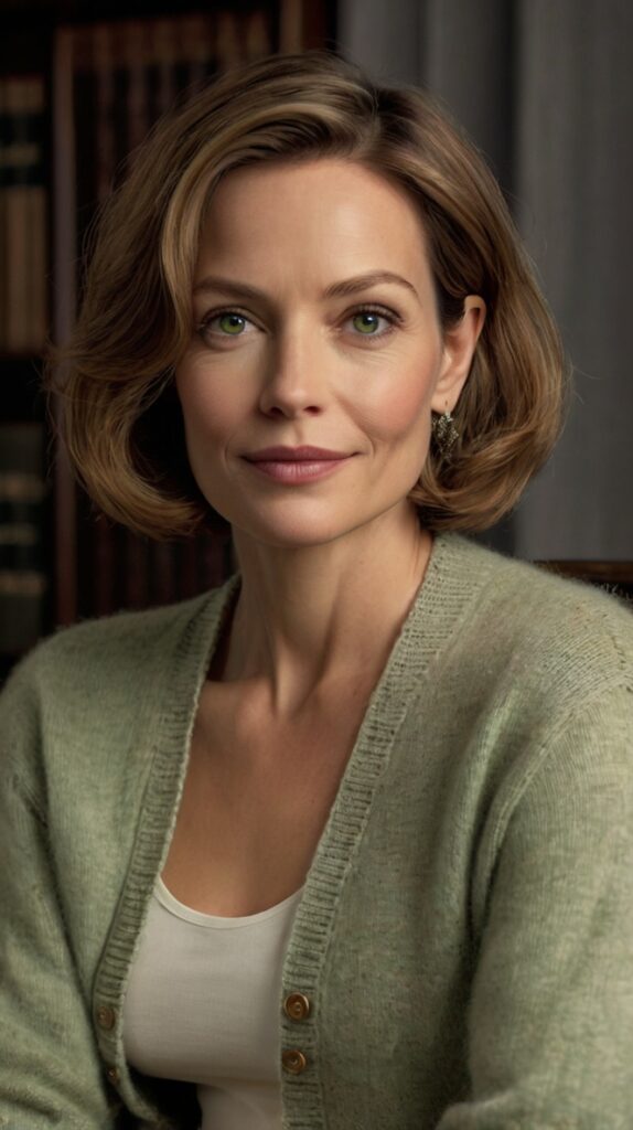 The Blunt Bob with Rounded Ends