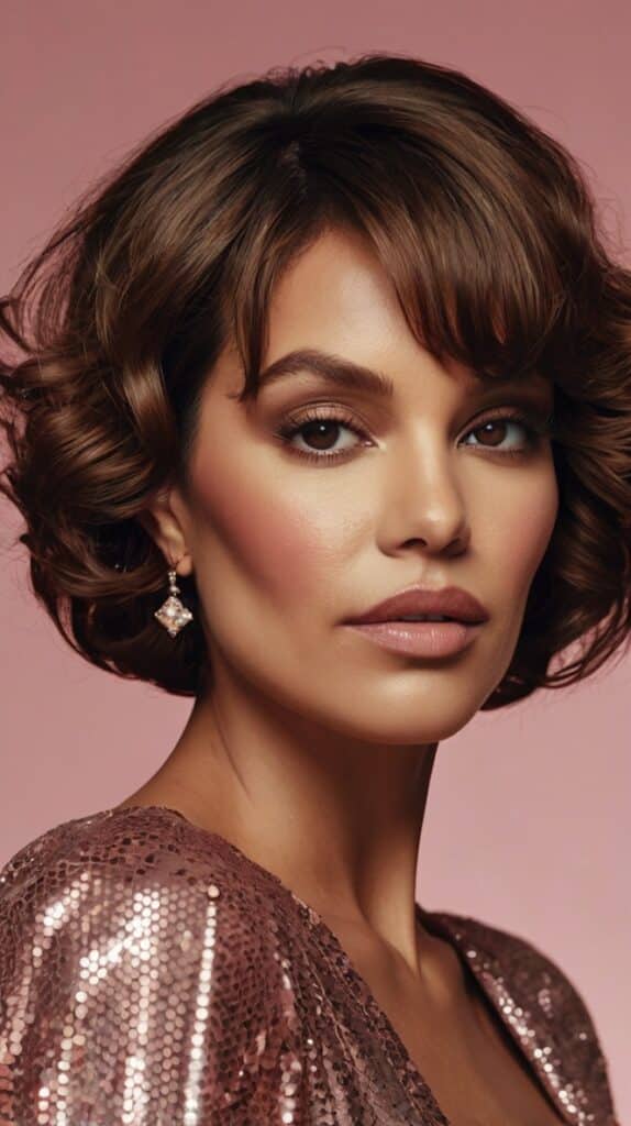 The Brushed-Out Voluminous Blunt Bob