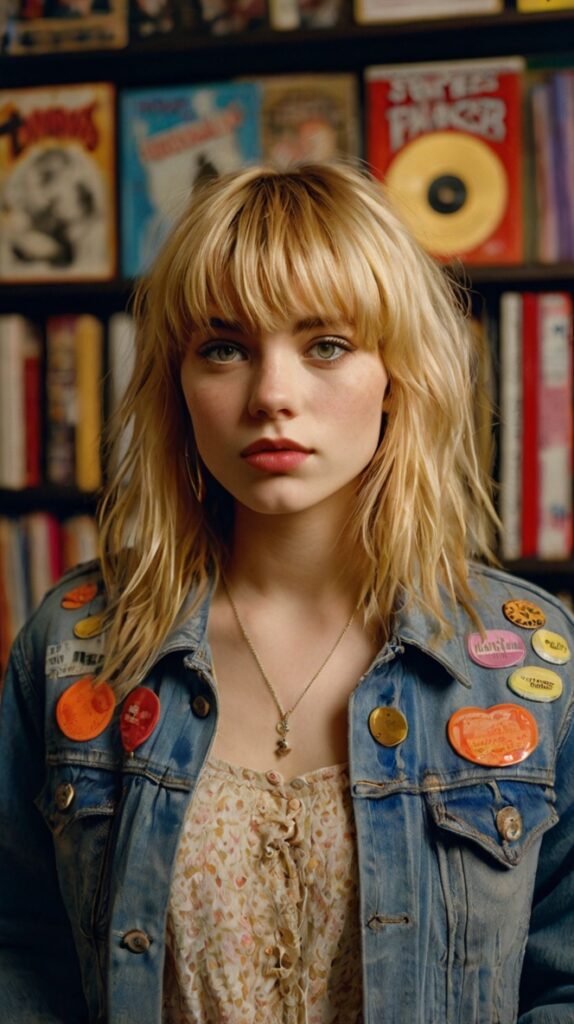 Choppy, Textured Bangs