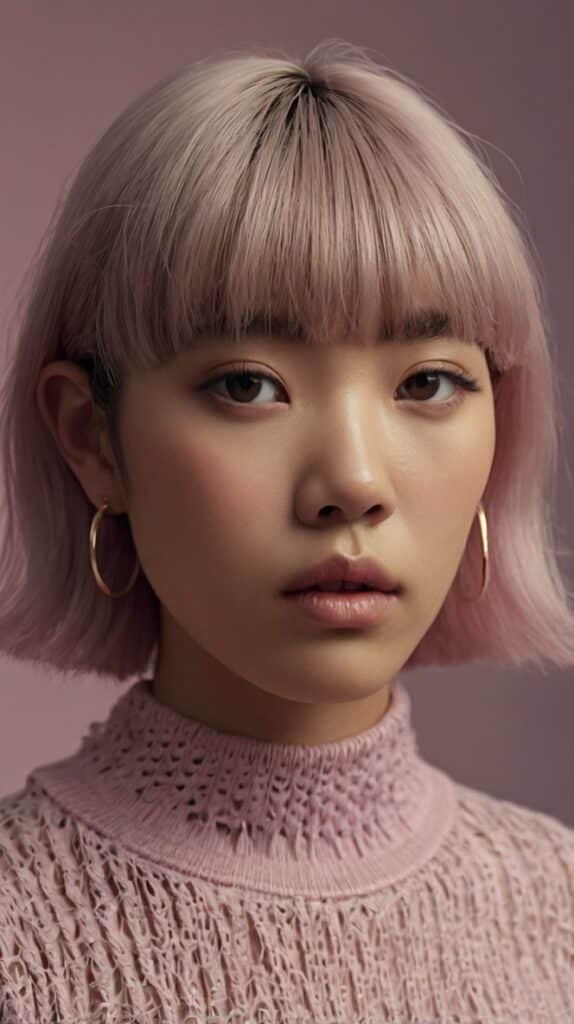 Micro Feathered Bangs