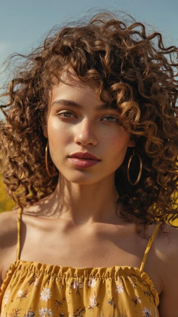 Curly Bangs
