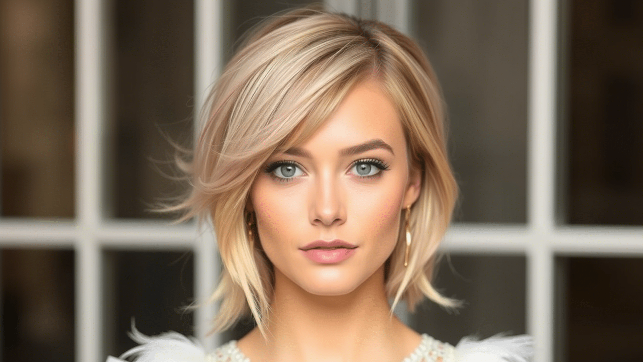 Feathered Bangs Hair styles for woman