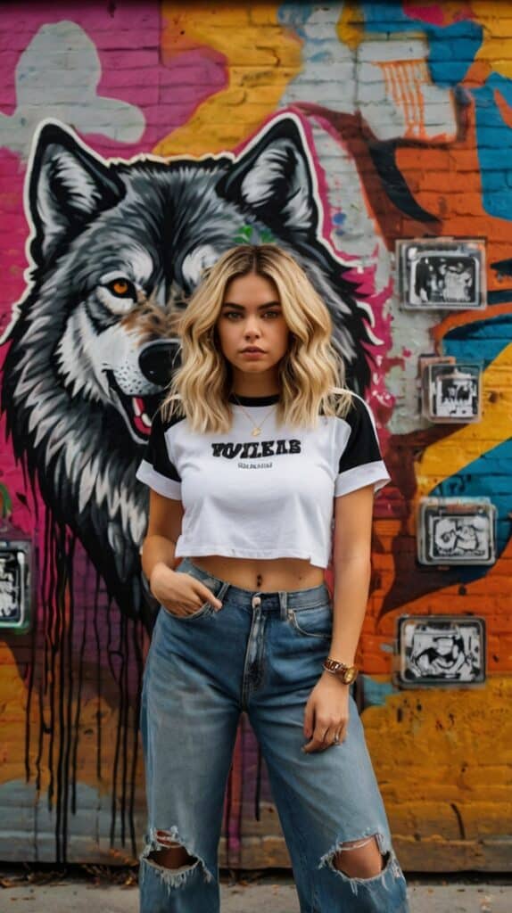 Wolf Cut with Money Pieces
