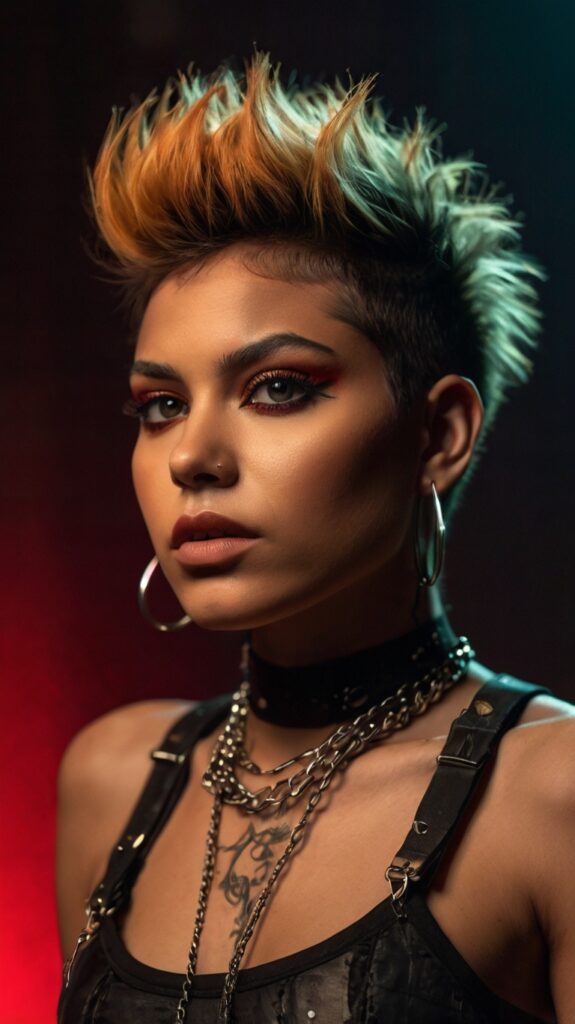 The Faux Hawk Pixie