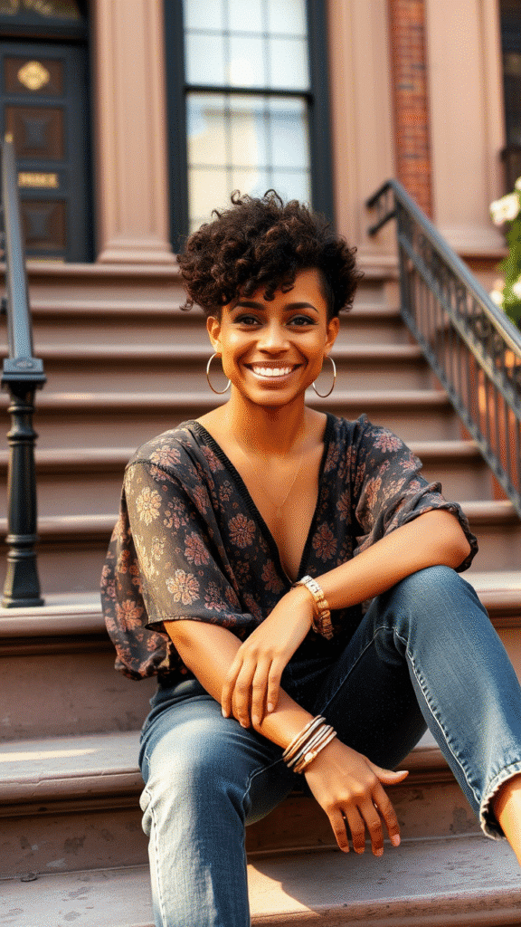 The Curly Revolution Pixie
