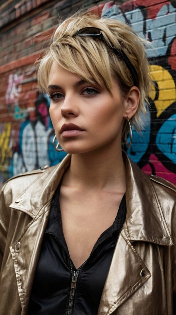 The Blonde Mullet-Shag Hybrid