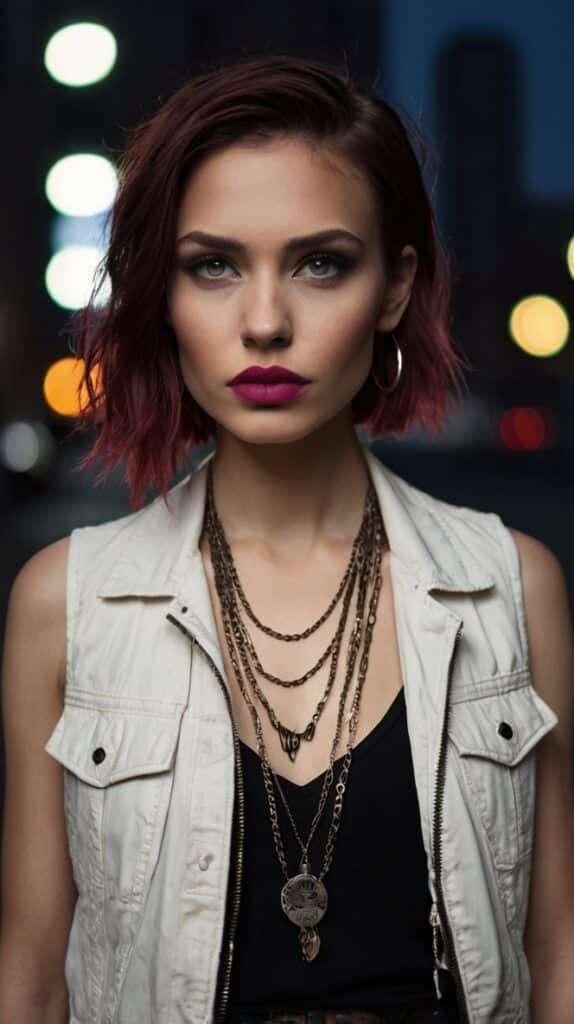 Chin-Length with Undercut