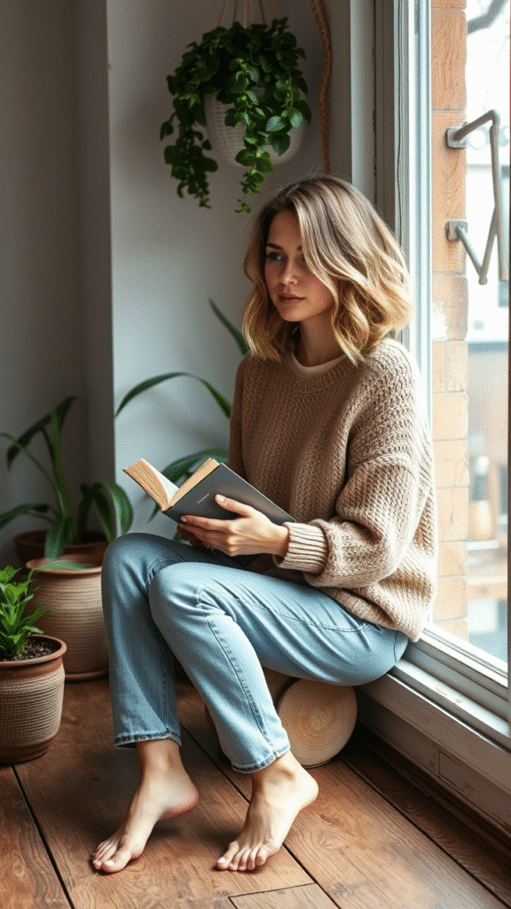 The Lived-In Layered Bob