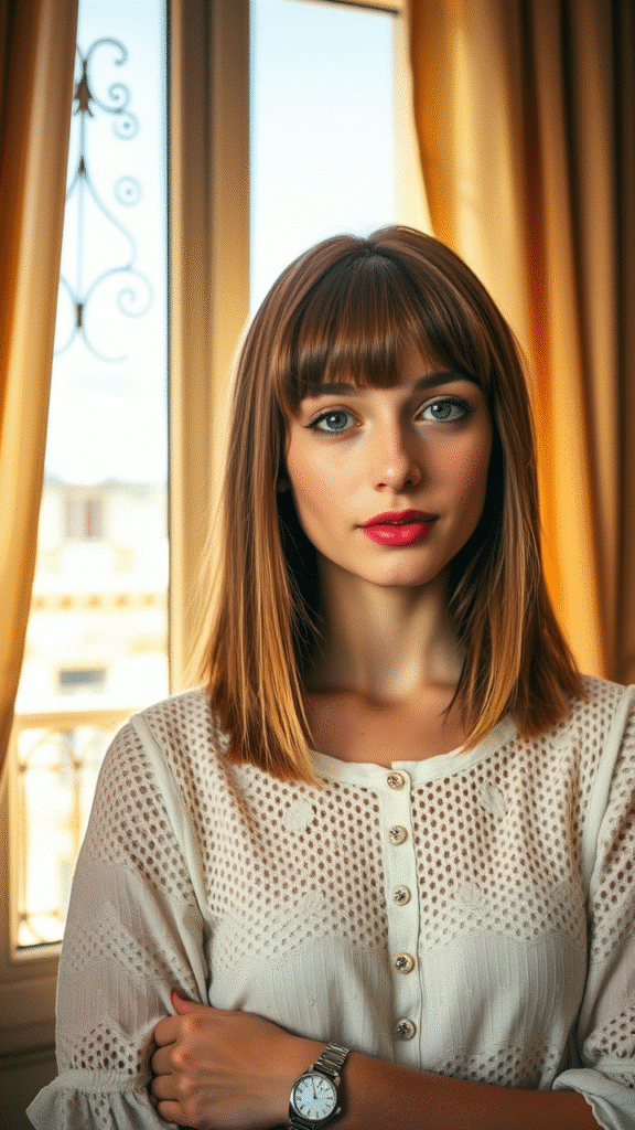 Curtain Bangs