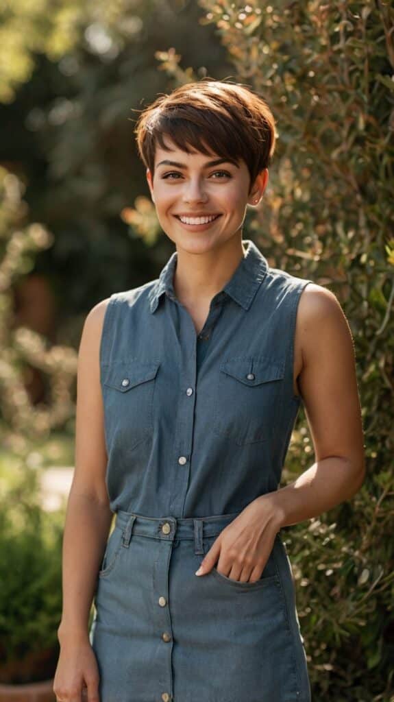 The Layered Pixie with Subtle Undercut