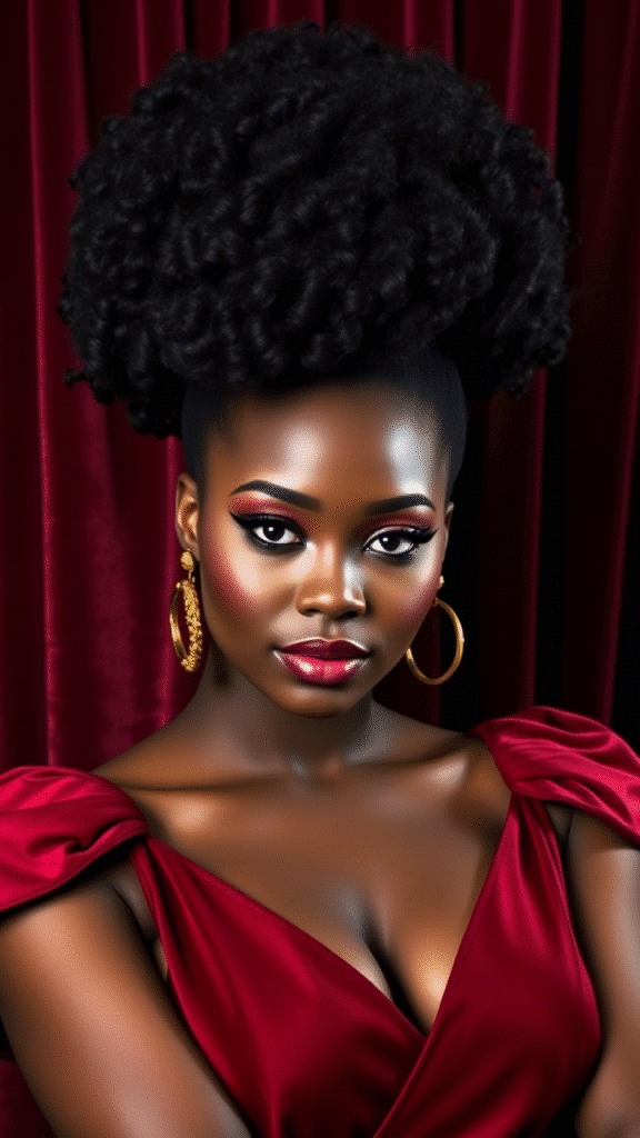 Voluminous Crown with Sleek Sides