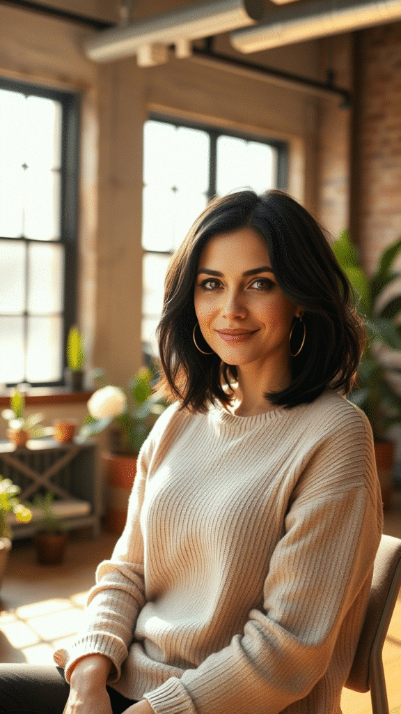 Soft, Layered Bob