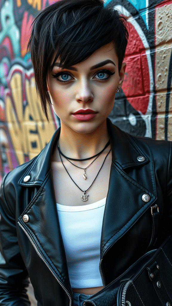 Blunt Chin-Length Cut with Micro Bangs