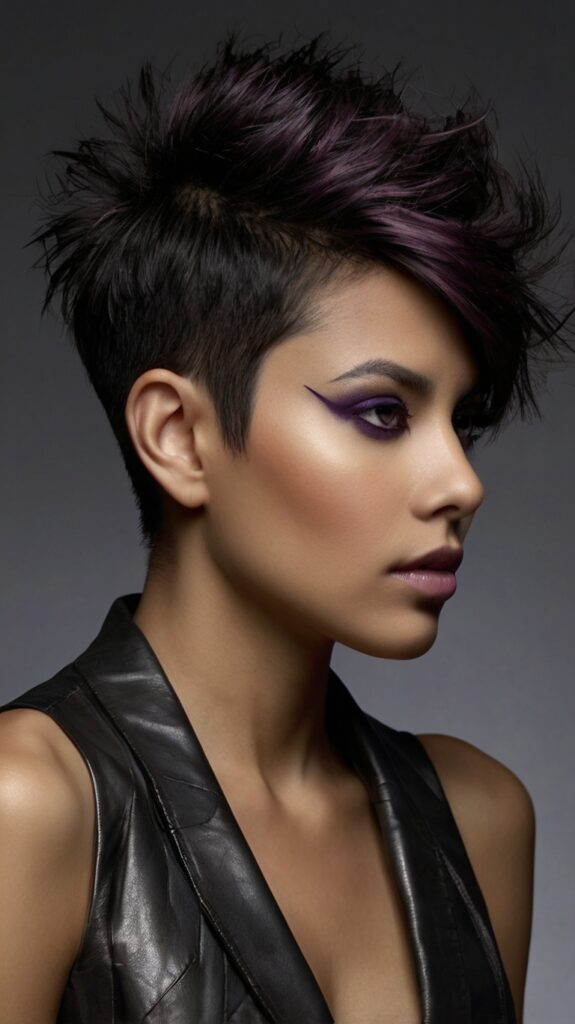 The Asymmetrical Faded Mohawk