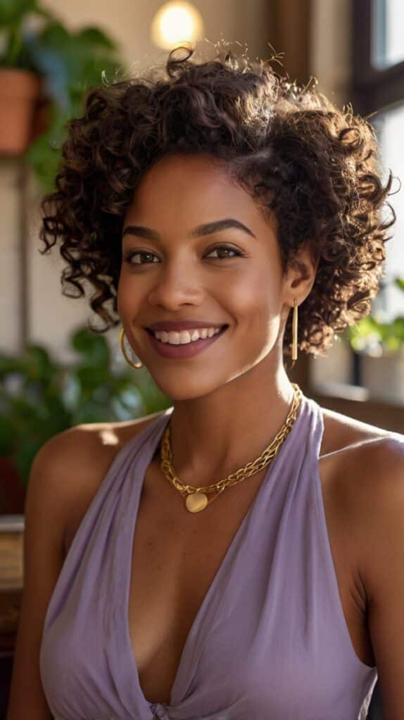 The Curly Pixie