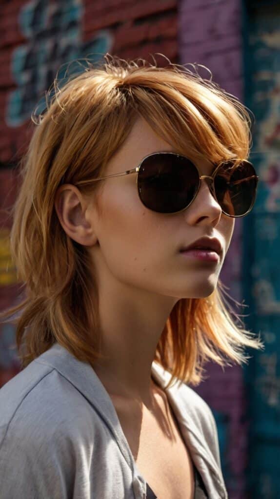 The Shaggy Pixie Mullet