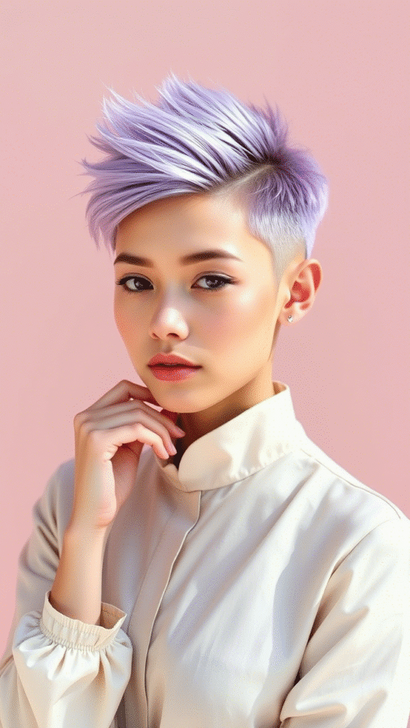 The Pixie Mohawk Fade