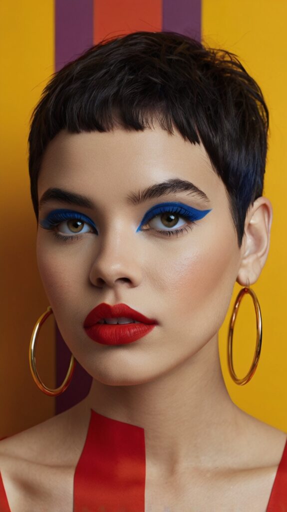 The Color Block Pixie