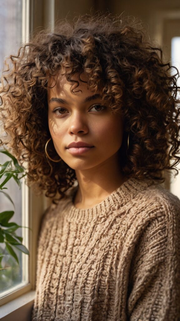 Mid-Length Curly Shag