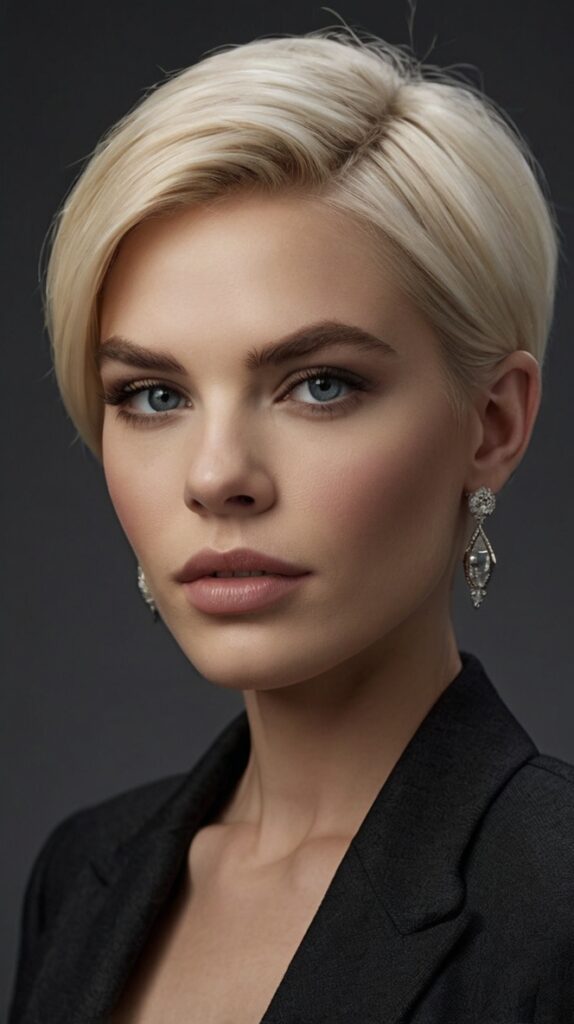 The Slicked-Back Pixie