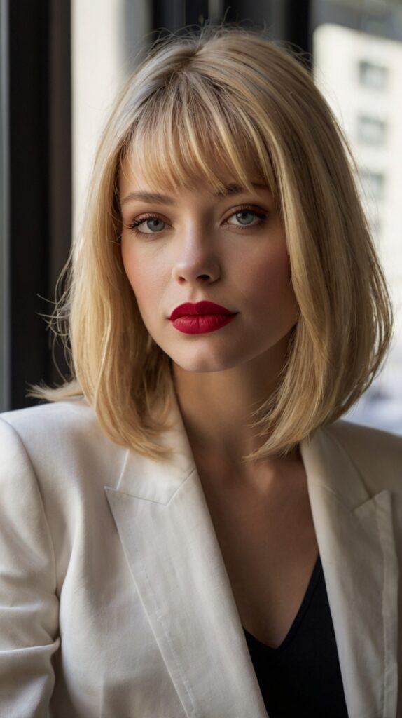 The Blonde Bob Shag