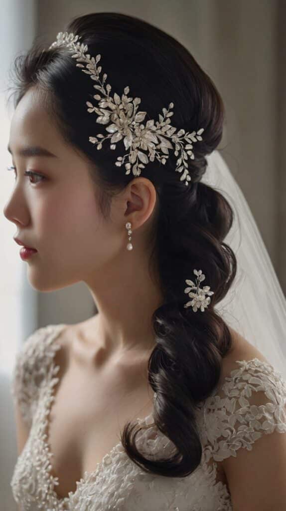 The Twisted Updo with Accessory Focus