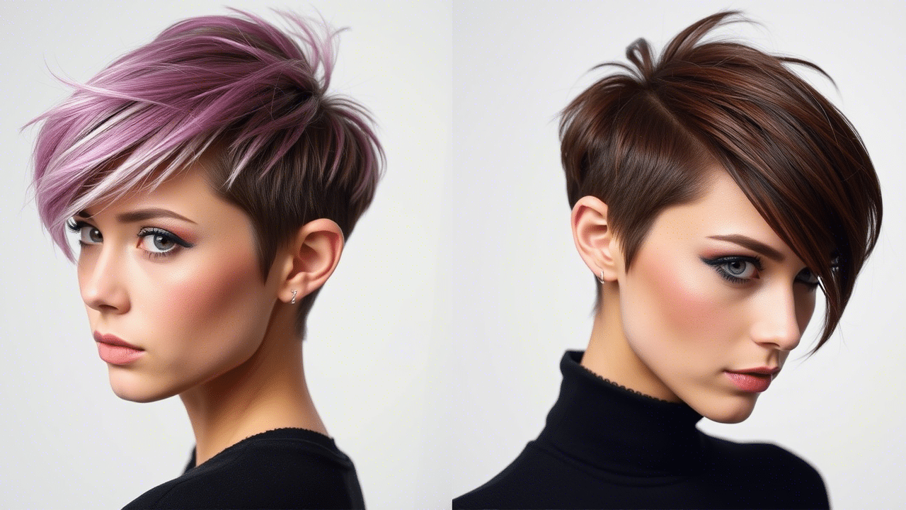 Trendy Edgy Pixie Haircuts for Women